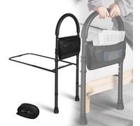 HENGMEI Barrera de cama para levantarse de la cama, altura ajustable, asas de sujeción para personas mayores, accesorios para personas mayores en el día a día