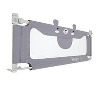 HENGMEI Barrera de seguridad para la cama para niños, protección anticaídas, altura regulable, para bebés y niños, 200 cm, diseño de osito