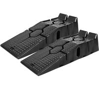 HENGMEI Rampa elevadora de coche de plástico, rampa de carga de hasta 2,5 toneladas, plataforma elevadora para autocaravana, con protección contra sobrecarga