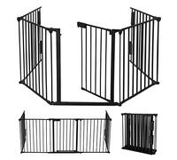 HENGMEI Rejilla protectora para chimenea, rejilla de protección infantil, plegable, para niños, tipo B