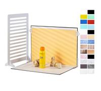 HengMing Juego de 12 fondos fotográficos de 22 patrones, con bolsa de transporte y bolsa de cordón (40 x 30 cm)