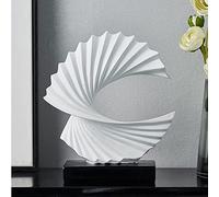 Hengqiyuan Acentos Modernos, Escultura Abstracta, Ola Oceánica, Esculturas Abstractas de Arte para Decoración del Hogar, Decoraciones Elegantes para Sala de Estar, Dormitorio, Escritorio de Oficina