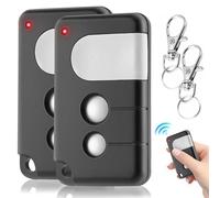 Hengrongshen Abridor de puerta de garaje con mando a distancia compatible con Chamberlain MotorLift LiftMaster, abridor de puerta de garaje para Hörmann transmisor manual 433,92 mHz mando a distancia