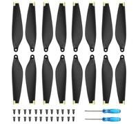 Hengrongshen Hélices Mini 3, 16 Piezas Drone Mini 3 Hélices con 24 Tornillos y 2 Destornilladores, Hélices para Mini 3 Accesorios para Reemplazo, Elices Mini 3 (Oro)