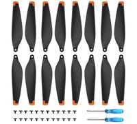 Hengrongshen Hélices Mini 3 Pro/Hélices Mini 4 Pro, 16 Piezas Drone Mini 3 Pro Hélices/Mini 4 Pro Hélices para Mini 3 Pro Accesorios para Reemplazo, Elices Mini 3 Pro/Mini 4 Pro (Naranja)