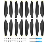 Hengrongshen Hélices Mini 3 Pro/Hélices Mini 4 Pro, 16 Piezas Drone Mini 3 Pro Hélices/Mini 4 Pro Hélices para Mini 3 Pro Accesorios para Reemplazo, Elices Mini 3 Pro/Mini 4 Pro (Oro)