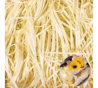 Hengrongshen Material de Relleno de Regalo, 500g Material de Relleno Para Paquetes, Papel Triturado, Decoración para Navidad, Boda, Aniversario, Fiesta de San Valentín (Amarillo)