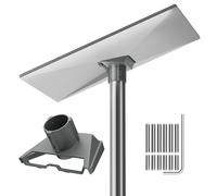 Hengrongshen Starlink Gen 3 Adaptador de Tubería Premium Starlink Gen 3 Soporte 2.5-5.3 cm Starlink Pole V3 Soporte Kit de Montaje para Starlink Standard Gen 3/V3 Dishy