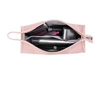 HENGSI Bolsa de Viaje para Dyson Airwrap/Supersonic secador de Pelo Accesorios (Rosa - Impermeable PU Cuero)