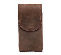 Hengwin Cuero Genuino Fundas para Telefono para iPhone 16 15 14 Pro MAX, iPhone 16 15 14 Plus, Funda Movil Cinturon para Samsung Galaxy S25 S24 S23 Ultra, S25+ con Clip para cinturón