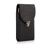 Hengwin Funda de Cuero Movil Cinturon, Porta Movil para iPhone 16 15 14 13 Pro MAX, Samsung Galaxy S25 S24 S23 S22 Ultra S25+ A54, Bolso Cinturon Riñoneras Viaje Trabajo Hombre (Gris1)