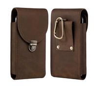 Hengwin Funda de Cuero Movil Cinturon, Porta Movil para iPhone 16 15 14 Pro MAX, 16 15 14 Plus, para Samsung Galaxy S25 S24 S23 S22 Ultra S23+, Bolso Cinturon Riñoneras Viaje Trabajo Hombre