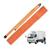 heninhill Barra de medición de altura de camión de 20 pies para camión, remolque, caravana, barra de medición telescópica de altura de carga con bolsa de transporte