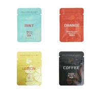 Henjunu Collar de Respiración Filtro de repuesto, 4PCS Filtros, Sin sabor, Naranja, Menta, Limón, para Ejercicios de Respiración, Meditación, Mujeres, Hombres