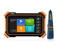 Henkion - Probador de videovigilancia CCTV IP IPC-1900C Plus 4K 8MP 8K 32MP prueba de cámara IP Monitor pantalla táctil 4 pulgadas prueba CCTV soporte POE WiFi salida DC12V/3A con cable Trazador