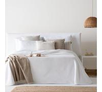 Henko - Colcha Verano Cama 90 - Piqué Rombos - 180x260 cm - Color Blanco - Suave y Ligera - Fabricada en España (Lasy Blanco)
