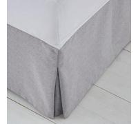 Henko - Cubre Canapé - Color Gris - Tejido Resistente con Fuelle Inglés - Fabricado en España - Elegante y Práctico - Medida 150x200+30 cm (Evelyn Gris)