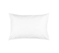 Henko - Funda Almohada - Tejido 100% Algodón - 45x125 cm - Suave y Agradable - Fabricada en España (Ágora Blanco)