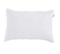 Henko - Funda Cojín 60x40 - Tejido Jacquard Textura Cuadrada Blanco - Cremallera Invisible - Sin Relleno - Fabricado en España (Net Blanco)