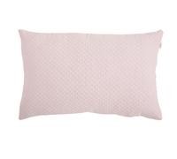 Henko - Funda Cojín 60x40 - Tejido Jacquard Tipo Piqué Rosa - Cremallera Invisible - Sin Relleno - Fabricado en España (Lasy Rosa)