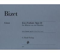 HENLE VERLAG BIZET G. - JEUX D'ENFANTS OP. 22 notas clásicas para piano.