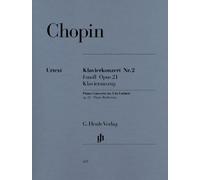 HENLE VERLAG CHOPIN F. - CONCERTO FOR PIANO AND ORQUESTRA NO. 2 F MINOR OP. 21 Notas clásicas Piano