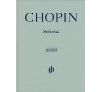 HENLE VERLAG CHOPIN F. - SCHERZOS - CLOTHBOUND Partituras clásicas Piano
