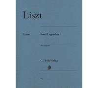 HENLE VERLAG LISZT F. - TWO LEGENDS Partituras clásicas Piano