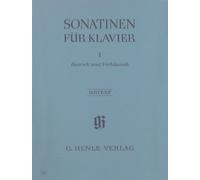 Henle Verlag Sonatinas For Piano, Volume I, baroque to Pre de Classic clásica de la fragancia Piano