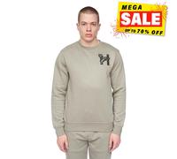 Henleys Moorehen Casual Confort Diario Sudadera Cuello Redondo Jersey Hombre