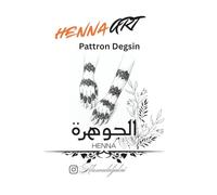 Henna Art Pattern Design: Henna Practice Workbook for Beginners | Floral Mehndi Patterns, Hand Templates & Line Training