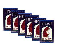 Henna El Cahira - Juego de 6 caoba (90 g)