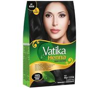 Henna Negro Azabache 60g - Jet Black | Tinte Natural para el Cabello | Color Intenso y Duradero | Con Hierbas Ayurvédicas | Sin Amoniaco ni Parabenos