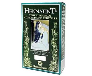 Hennatint Tinte Semipermanente Castaño Caoba Oscuro Kit Completo 60ml