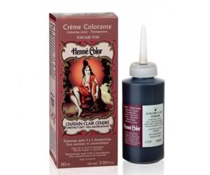 Henné Color Aderezo de crema fina 90ml Castaño Plata