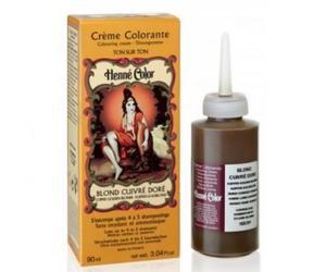 Henné Color Aderezo de crema fina 90ml Gold Copper