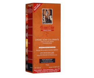 Henne Color Crema Cuidado Colorante Negro Envolvente 100ml