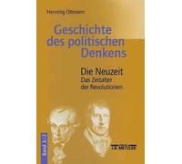 Henning Ottmann Geschichte des politischen Denkens (Tapa blanda)