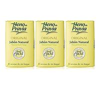 Heno de Pravia Jabón Natural, 3 x 115g