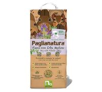 Heno para Conejos y roedores 1,3 kg Paglianatura para una Dieta Sana y Natural (1 Unidad, Alfalfa)
