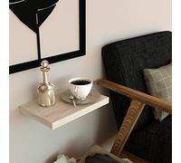 Henor Balda Pared Estante Pared Madera. 30 x 20 x 3 cm. Ajustable en Horizontal. Vertical e Inclinación. Soporta hasta 25kg Color Roble Stel