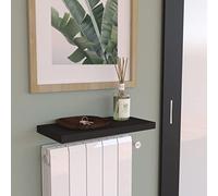 Henor Balda Pared Estante Pared Madera. 40x15x3 cm. Ajustable en Horizontal. Vertical e Inclinación. Soporta hasta 30kg Color Grafito