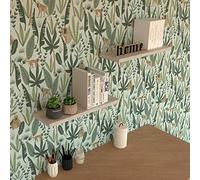 Henor Balda Pared Estante Pared Madera. 60x20x3 cm. Ajustable en Horizontal. Vertical e Inclinación. Soporta hasta 25kg Color Roble Stel