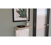 Henor Estante Pared, Balda Pared Madera 40 x 15 x 3 Cm. Ajustable en Horizontal. Vertical e Inclinación. hasta 30Kg Pino Natural