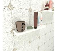 Henor Estante Pared Balda Pared Madera 70x15x2.5 Cm. Ajustable en Horizontal. Vertical e Inclinación. Soporta hasta 30kg Blanco