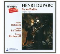 Henri Duparc - La Múlodie Fran Aise Volume 13