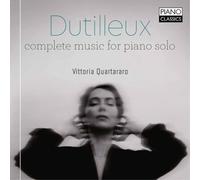 Henri Dutilleux Dutilleux: Complete Music for Piano Solo (CD) (Importación USA)