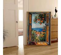 Henri Matisse - Pintura en lienzo con paisaje romántico al aire libre, estilo fauvismo, póster para pared de primavera, decoración del hogar (60 x 85 cm)