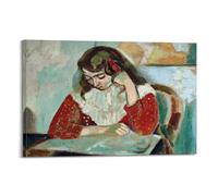 Henri Matisse- Póster de The Reader para decoración de pared, impresión de pared, decoración moderna para el hogar, 60 x 90 cm