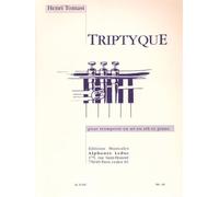 Henri tomasi: tryptique (trumpet and piano) trompette